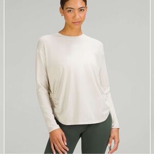 Lululemon Side-Cinch Long Sleeve Shirt